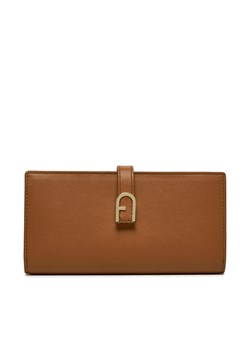 Furla Duży Portfel Damski Flow Continental Bifold WP00402-BX2045-RY000 Brązowy ze sklepu MODIVO w kategorii Portfele damskie - zdjęcie 184533005