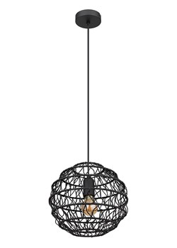 Globo lighting Lampa wisząca &quot;Senni&quot; w kolorze czarnym - wys. 120 x Ø 29 cm ze sklepu Limango Polska w kategorii Lampy wiszące - zdjęcie 184534598