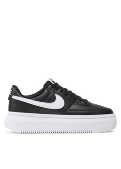 Sneakersy Nike Court Vision Alta Ltr DM0113 002 Czarny ze sklepu eobuwie.pl w kategorii Buty sportowe damskie - zdjęcie 184534807