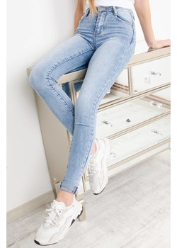 JASNE SPODNIE JEANSOWE TYPU PUSH UP ze sklepu olika.com.pl w kategorii Jeansy damskie - zdjęcie 184535159