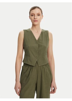 Vero Moda Kamizelka Caia 10333795 Zielony Regular Fit ze sklepu MODIVO w kategorii Kamizelki damskie - zdjęcie 184536669