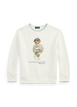 Polo Ralph Lauren Bluza 323971483001 Écru Regular Fit ze sklepu MODIVO w kategorii Bluzy chłopięce - zdjęcie 184536687