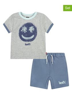 Levi&apos;s Kids 2-częściowy zestaw w kolorze szaro-niebieskim ze sklepu Limango Polska w kategorii Komplety chłopięce - zdjęcie 184537389