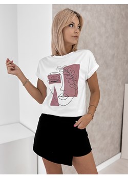 bluzka corrina biała one size ze sklepu UBRA w kategorii Bluzki damskie - zdjęcie 184538097