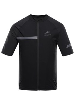 Alpine Pro Koszulka kolarska &quot;Sagen&quot; w kolorze czarnym ze sklepu Limango Polska w kategorii T-shirty męskie - zdjęcie 184538535