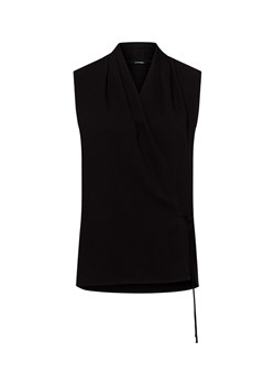 Someday Bluzka damska z zawartością lnu Kobiety Bawełna czarny jednolity ze sklepu vangraaf w kategorii Bluzki damskie - zdjęcie 184539085