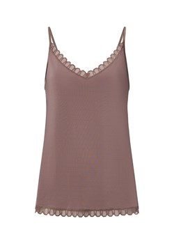 Mey Kamizelka damska Kobiety wiskoza brązowy jednolity ze sklepu vangraaf w kategorii Podkoszulki i halki - zdjęcie 184539098