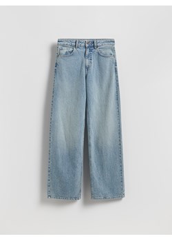 Reserved - Jeansy wide leg - niebieski ze sklepu Reserved w kategorii Jeansy damskie - zdjęcie 184540438