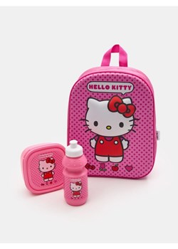 Sinsay - Zestaw: plecak, lunchbox oraz butelka Hello Kitty - wielobarwny ze sklepu Sinsay w kategorii Dom - zdjęcie 184541285