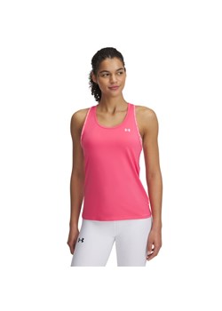 Damski top treningowy Under Armour Tech Knockout Tank - różowy ze sklepu Sportstylestory.com w kategorii Bluzki damskie - zdjęcie 184542346