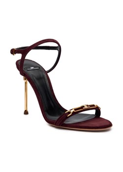 Elisabetta Franchi Skórzane sandały na szpilce ze sklepu Gomez Fashion Store w kategorii Sandały damskie - zdjęcie 184542409