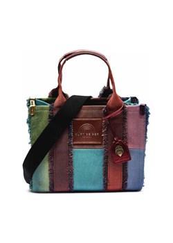 Kurt Geiger Jeansowy kuferek 690-SMALL SOUTHBANK ze sklepu Gomez Fashion Store w kategorii Kuferki - zdjęcie 184542426