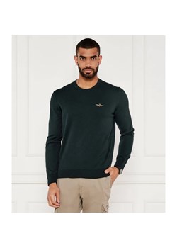 Aeronautica Militare Sweter | Regular Fit ze sklepu Gomez Fashion Store w kategorii Swetry męskie - zdjęcie 184542568
