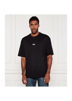Hugo Blue T-shirt Nalono | Relaxed fit ze sklepu Gomez Fashion Store w kategorii T-shirty męskie - zdjęcie 184542588