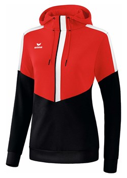 erima Bluza &quot;Squad&quot; w kolorze czarno-czerwonym ze sklepu Limango Polska w kategorii Bluzy damskie - zdjęcie 184543815