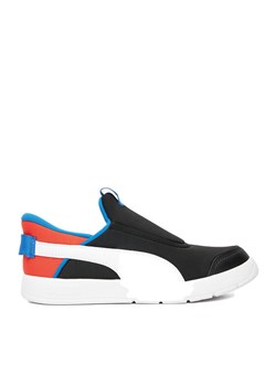 Puma Sneakersy COURTFLEX V3 SLIPTECH PS 39973401 Czarny ze sklepu MODIVO w kategorii Buty sportowe dziecięce - zdjęcie 184544968