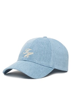 Tommy Hilfiger Czapka z daszkiem Th Embroidered AW0AW17486 Błękitny ze sklepu MODIVO w kategorii Czapki z daszkiem damskie - zdjęcie 184547026
