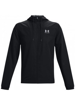 Męska kurtka treningowa Under Armour UA Sportstyle Windbreaker -czarna ze sklepu Sportstylestory.com w kategorii Kurtki męskie - zdjęcie 184547567
