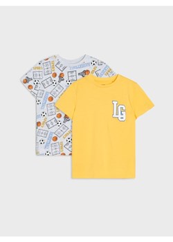 Sinsay - Koszulki 2 pack - szary ze sklepu Sinsay w kategorii T-shirty chłopięce - zdjęcie 184548409