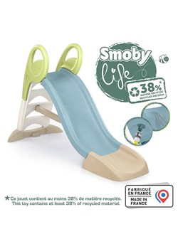 Smoby Zjeżdżalnia w kolorze błękitnym - 2+ ze sklepu Limango Polska w kategorii Zabawki - zdjęcie 184548539