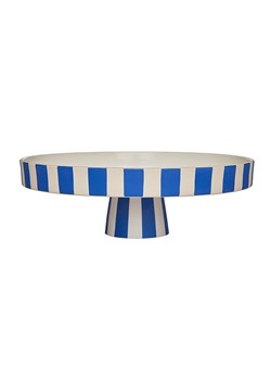 OYOY living design Taca w kolorze kremowo-niebieskim - Ø 27 cm ze sklepu Limango Polska w kategorii Paski męskie - zdjęcie 184548708