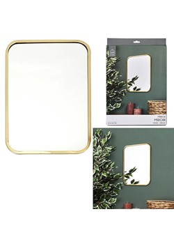 Rétro Chic Lustro w kolorze złotym - 34 x 25 cm ze sklepu Limango Polska w kategorii Lustra - zdjęcie 184548888