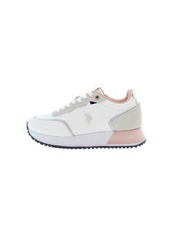 U.S. Polo Assn. Sneakersy w kolorze biało-jasnoróżowym ze sklepu Limango Polska w kategorii Buty sportowe damskie - zdjęcie 184549099