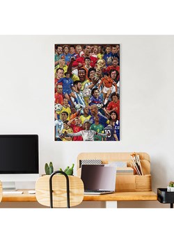 Orangewallz Druk artystyczny &quot;Legendary Footballers&quot; ze sklepu Limango Polska w kategorii Obrazy - zdjęcie 184549697