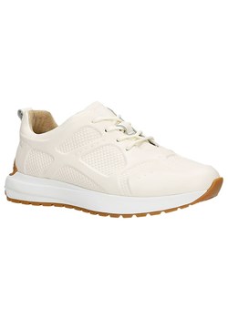 Wojas Skórzane sneakersy w kolorze kremowym ze sklepu Limango Polska w kategorii Buty sportowe damskie - zdjęcie 184549748