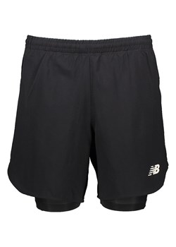 New Balance Szorty funkcyjne 2w1 &quot;Q Speed&quot; w kolorze czarnym ze sklepu Limango Polska w kategorii Spodenki męskie - zdjęcie 184549878