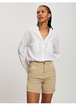 Cross Jeans Bluzka w kolorze białym ze sklepu Limango Polska w kategorii Koszule damskie - zdjęcie 184550009