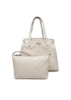 Torebka Guess HWPG93 18290 Écru ze sklepu eobuwie.pl w kategorii Torby Shopper bag - zdjęcie 184550085