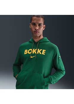 Bluza z kapturem uniseks Nike Rugby Springboks - Zieleń ze sklepu Nike poland w kategorii Bluzy męskie - zdjęcie 184551165