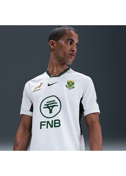 Męska koszulka wyjazdowa do rugby Nike Springboks Stadium 2025/26 (wersja wyjazdowa) – replika - Biel ze sklepu Nike poland w kategorii T-shirty męskie - zdjęcie 184551168
