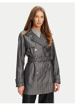 MICHAEL Michael Kors Trencz MT520IPHN8 Srebrny Regular Fit ze sklepu MODIVO w kategorii Płaszcze damskie - zdjęcie 184551787