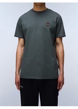 Napapijri Koszulka w kolorze zielonym ze sklepu Limango Polska w kategorii T-shirty męskie - zdjęcie 184552319