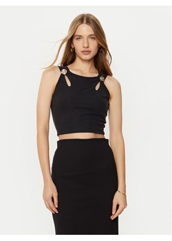 Guess Top W5RP13 KAQL2 Czarny Regular Fit ze sklepu MODIVO w kategorii Bluzki damskie - zdjęcie 184553446