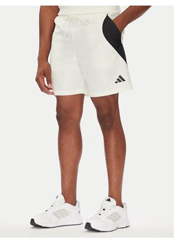 adidas Szorty sportowe Stadium JX5624 Biały Regular Fit ze sklepu MODIVO w kategorii Spodenki męskie - zdjęcie 184553448
