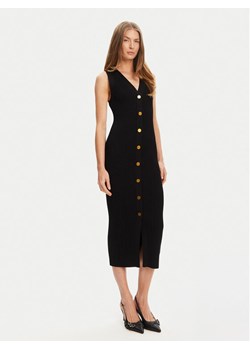 MICHAEL Michael Kors Sukienka dzianinowa MT5832533D Czarny Slim Fit ze sklepu MODIVO w kategorii Sukienki - zdjęcie 184553457