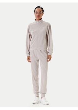 adidas Dres Essentials Feel Cozy JX0515 Beżowy Regular Fit ze sklepu MODIVO w kategorii Dresy damskie - zdjęcie 184553459