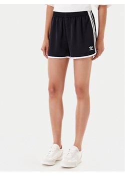 adidas Szorty sportowe adicolor 3-Stripes Sprinter JD3119 Czarny Loose Fit ze sklepu MODIVO w kategorii Szorty - zdjęcie 184553465