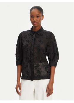 Munthe Koszula Pust 252101725225 Czarny Regular Fit ze sklepu MODIVO w kategorii Koszule damskie - zdjęcie 184553497