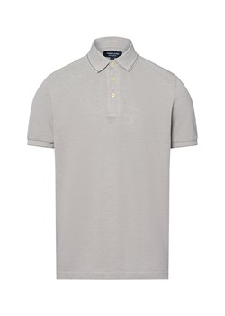 Andrew James Męska koszulka polo Mężczyźni Bawełna jasny szary marmurkowy ze sklepu vangraaf w kategorii T-shirty męskie - zdjęcie 184554185