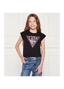 Guess T-shirt | Regular Fit ze sklepu Gomez Fashion Store w kategorii Bluzki dziewczęce - zdjęcie 184554789