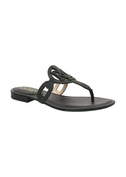 LAUREN RALPH LAUREN Japonki AUDRIE | z dodatkiem skóry ze sklepu Gomez Fashion Store w kategorii Klapki damskie - zdjęcie 184554808