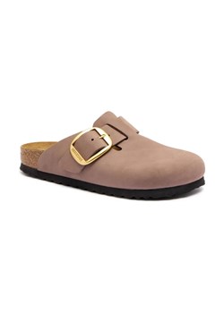 Birkenstock Skórzane mule Boston Big Buckle ze sklepu Gomez Fashion Store w kategorii Klapki damskie - zdjęcie 184554809