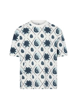 Nils Sundström Koszulka męska Mężczyźni Bawełna écru nadruk ze sklepu vangraaf w kategorii T-shirty męskie - zdjęcie 184555769