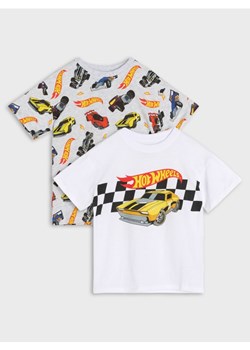 Sinsay - Koszulki 2 pack Hot Wheels - wielobarwny ze sklepu Sinsay w kategorii T-shirty chłopięce - zdjęcie 184556988
