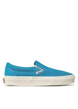 Tenisówki Vans Classic Slip-On VN0A5JMHASV1 Niebieski ze sklepu eobuwie.pl w kategorii Trampki damskie - zdjęcie 184557185