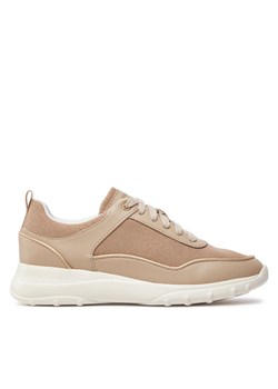 Sneakersy Geox D Alleniee D35LPB 054AS C5A5V Beżowy ze sklepu eobuwie.pl w kategorii Buty sportowe damskie - zdjęcie 184557216